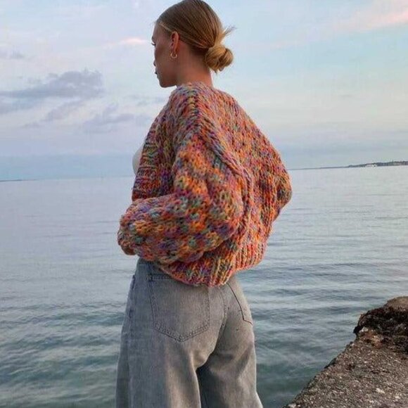 Princess Polly Candy Multicolour Knit Cardigan - Picture 1 of 8